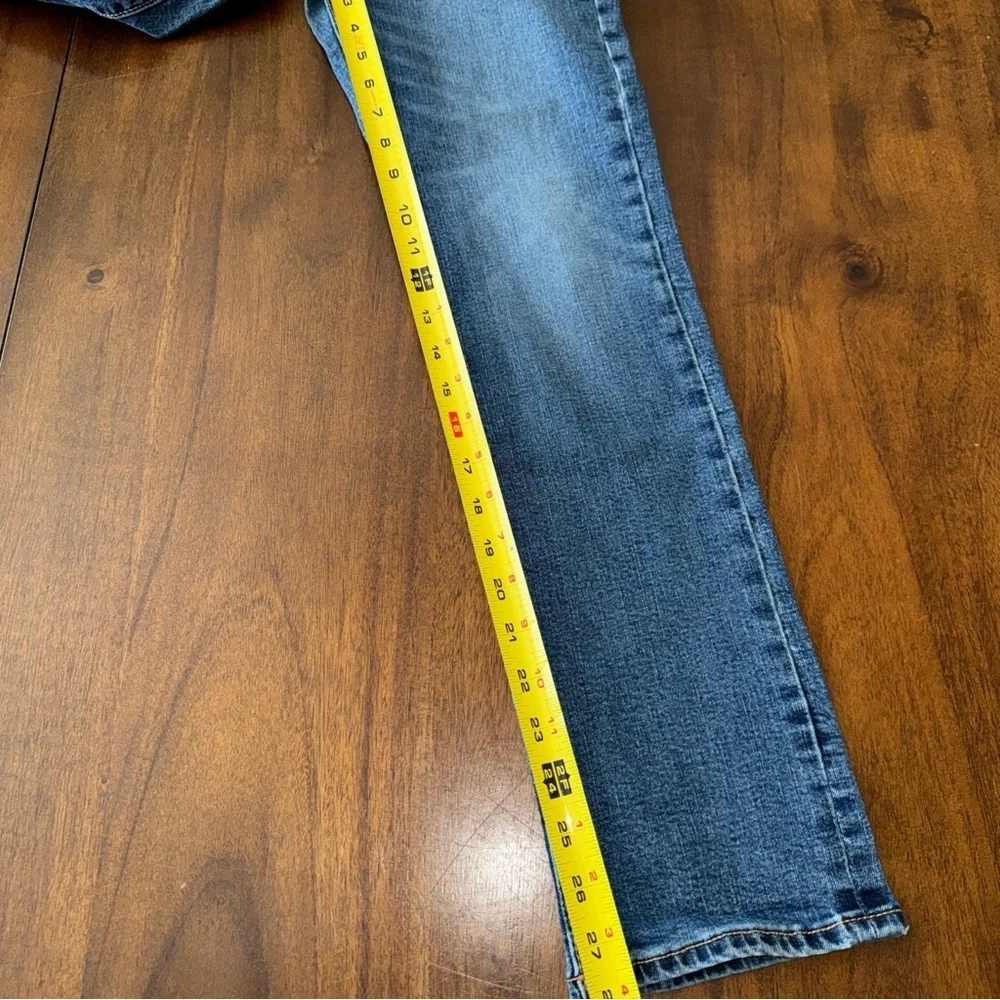 Boys Old Navy Karate Slim Jeans Size 14 28 x 28 Straight Leg Med Wash Denim Blue